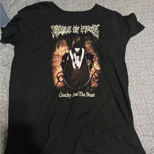 Cradle of Filth Black Graphic T-Shirt